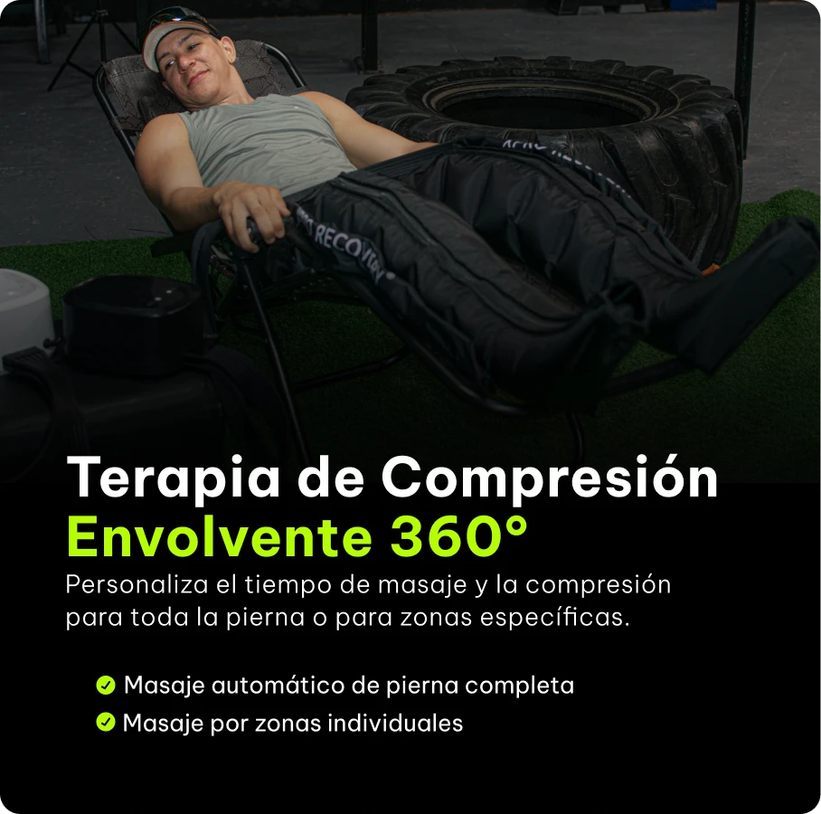 Botas de Presoterapia 6 Cámaras