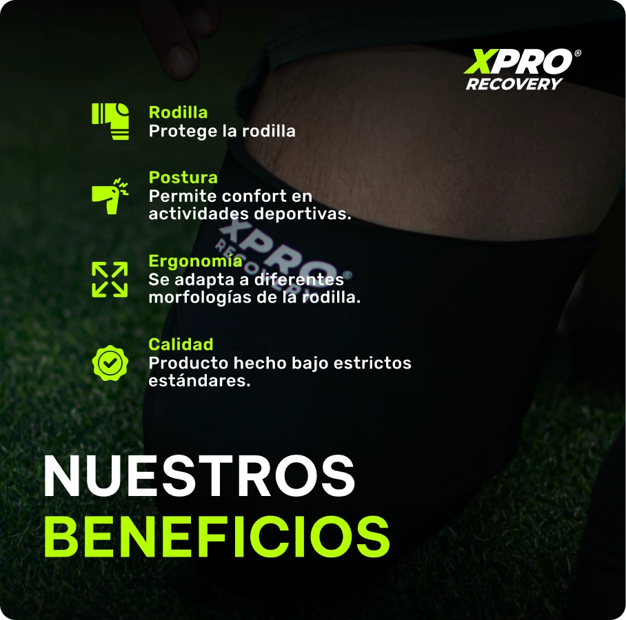 Combo Rodillera + Tobillera con Gel Térmico Frío-Caliente